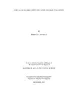 Corvallis, OR, Bike safety education program evaluation