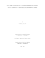 Your story is enough: how a Northwest emerging evangelical church responds to late modern concerns through stories