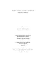 Disability studies, young adult literature, and the classroom