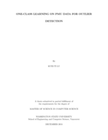 One-class learning on PMU data for outlier detection