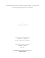 Investigation and manipulation of proton, hydride, and hydrogen atom transfer with main group compounds