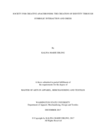 Society for Creative Anachronism: the creation of identity through symbolic interaction and dress