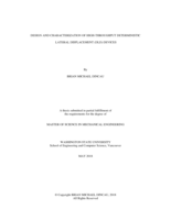 Design and characterization of high-throughput deterministic lateral displacement (DLD) devices