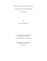 Metabolic consequence in arogenate dehydratase-modified Arabidopsis and Populus