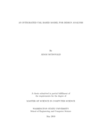 An integrated UML based model for design analysis