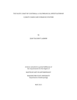 The Pacific coast of Guatemala: a palynological investigation of climate change and human occupation