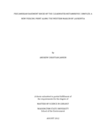 Precambrian basement rocks of the Clearwater metamorphic complex: a new piercing point along the western margin of Laurentia