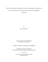 Effect of different synthesis of CU@PD/C core@shell nanoparticles used to fabricate toward the formic acid electrochemical oxidation