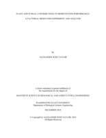 Plant and fungal contributions to bioretention performance: a factorial mesocosm experiment and analysis