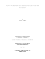 Polyunsaturated fatty acids and ether-linked lipids in oxidative stress defense