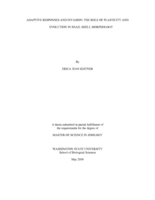 Adaptive responses and invasion: The role of plasticity and evolution in snail shell morphology