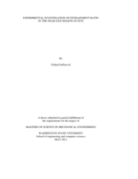 Experimental investigation of entrainment ratio in the near exit region of jets