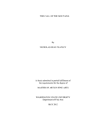 The call of the mountains