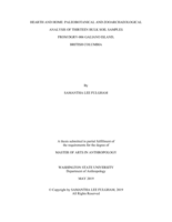 Hearth and home: paleobotanical and zooarchaeological analysis of thirteen bulk soil samples from DgRv-006, Galiano Island, British Columbia