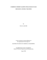 Combining modern learning pedagogies in fluid mechanics and heat transfer