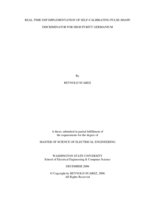 Real-time DSP implementation of self-calibrating pulse-shape discriminator for high purity germanium