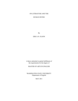 On literature and the human divine