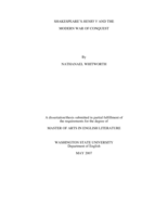 Shakespeare's Henry V and the modern war of conquest