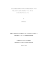 Characterization of PF/PVAC hybrid adhesive-wood interaction and its effect on wood strand composites performance