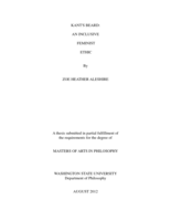 Kant's beard: an inclusive feminist ethic