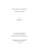 Necktie-alcoholics: Cultural forces and Japanese alcoholism