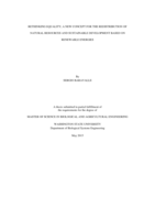 Rethinking equality: a new concept for the redistribution of natural resources and sustainable development based on renewable energies
