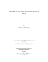 Structural violence, health and the Chad/Cameroon oil pipeline