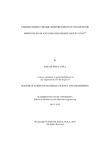 Understanding ceramic reinforcements in titanium for improved wear and oxidation resistance by Lens T̳M̳