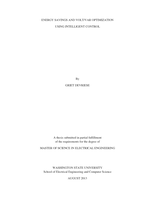 Energy savings and volt/var optimization using intelligent control