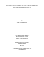 Programs of denial: unlocking the gates to skilled immigration through Project Paperclip, 1945 to 1947