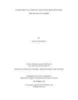 Environmentally friendly industrial hemp processing for high quality fibers