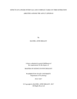 Effects of longer intervals and complex tasks on time estimation abilities across the adult lifespan
