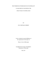 The Pyrrhonian problematic and generality in arguments concerning the structure of justification