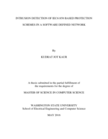 Intrusion detection of IEC61850 based protection schemes in software defined network