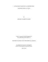 Ultraviolet radiation as disinfection for fish surgical tools