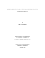 Basketmaker II stone-boiling technology at Cedar Mesa, Utah: an experimental study