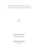 Unforeseen issues within the perimeter daylit office: a study of daylight controls, behavior and satisfaction