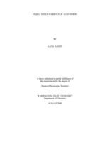 Stable mixed carboxylic acid dimers