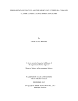 Fish-habitat associations and the importance of deep-sea corals in Olympic Coast National Marine Sanctuary