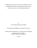 Biodegradable poly(butylene adipate-co-terephtalate) film incorporated with nisin: characterization, effectiveness against Listeria innocua, and nisin release kinetics