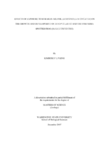 Effects of exposure to Eurasian Milfoil (Myriophyllum spicatum) on the growth and development of Xenopus laevis and the Columbia spotted frog (Rana Lutriventris)