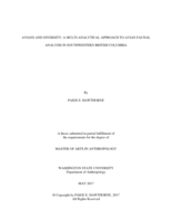 Avians and diversity: a multi-analytical approach to avian faunal analysis in Southwestern British Columbia