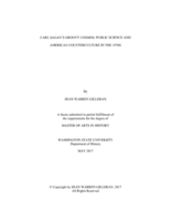 Carl Sagan's groovy cosmos: public science and American counterculture in the 1970s
