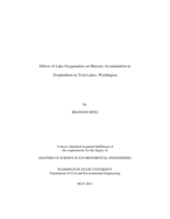 Effects of lake oxygenation on mercury accumulation in zooplankton in Twin Lakes, Washington