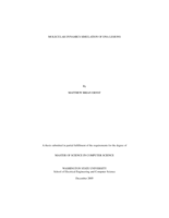 Molecular dynamics simulation of DNA lesions