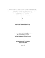 Whole wheat as source of bioactive compounds and potential role in the prevention of cardiovascular diseases