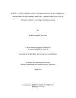 A study of the thermal oxidative degradation of polyamide 6,6 prediction of the thermal index by a short term analytical method versus long term thermal aging