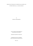 Production technology of Bronze Age and Iron Age pottery from Tall al-'Umayri, Jordon