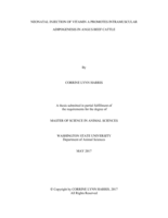 Neonatal injection of vitamin A promotes intramuscular adipogenesis in Angus beef cattle