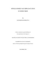 Single-ended 16x8 Gbps data bus in 90nm CMOS